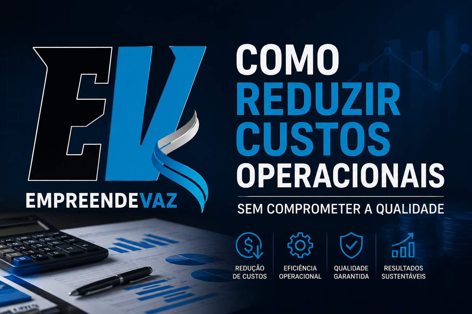 Redução de custos operacionais e eficiência operacional empresarial