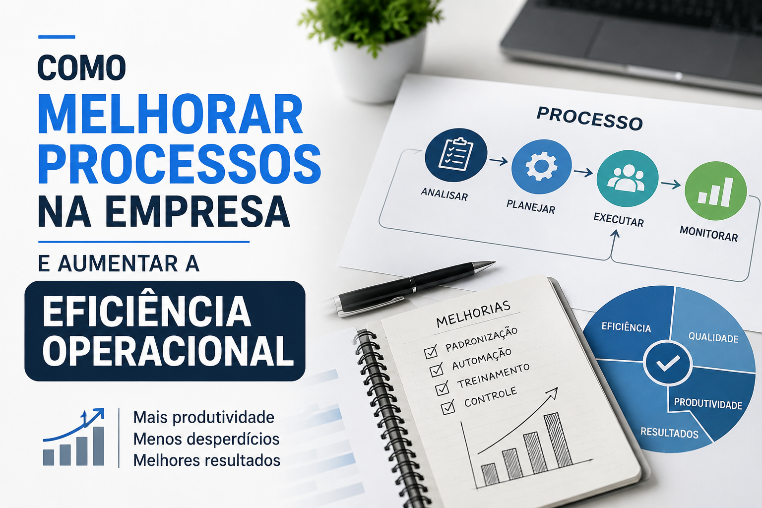 Melhoria de processos empresariais e eficiência operacional