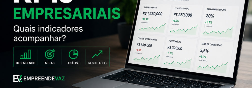 KPIs empresariais quais indicadores acompanhar